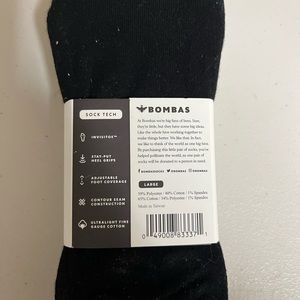 New Bombas No Shows Socks - 4 pairs size large